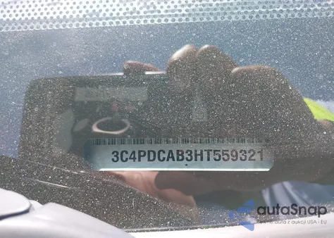 2017 Dodge Journey Se z USA, uszkodzony, nr VIN 3C4PDCAB3HT559321